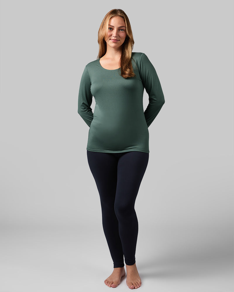WOMEN'S LIGHTWEIGHT BASELAYER SCOOP TOP