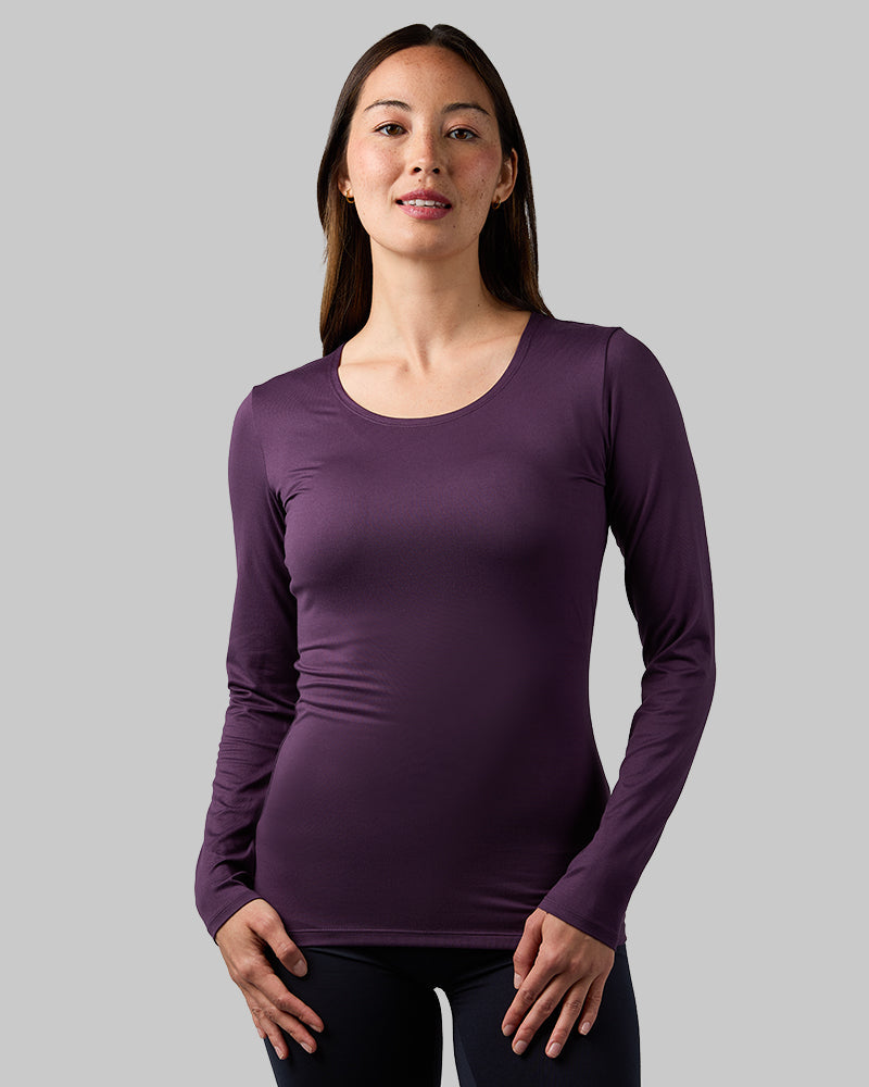 WOMEN'S LIGHTWEIGHT BASELAYER SCOOP TOP