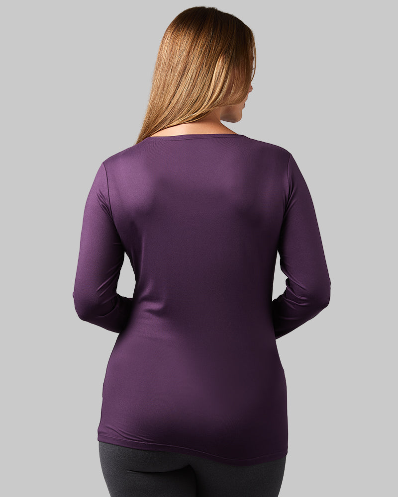 WOMEN'S LIGHTWEIGHT BASELAYER SCOOP TOP