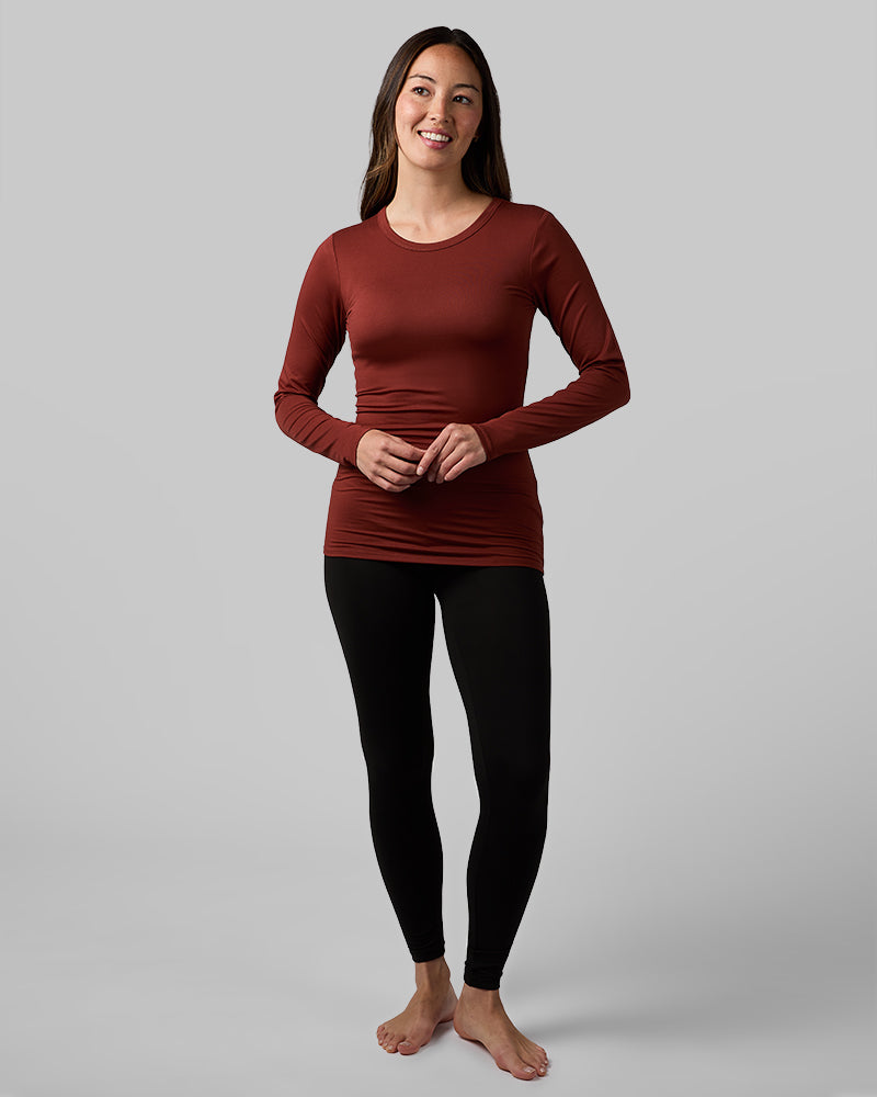 WOMEN'S LIGHTWEIGHT BASELAYER CREW TOP