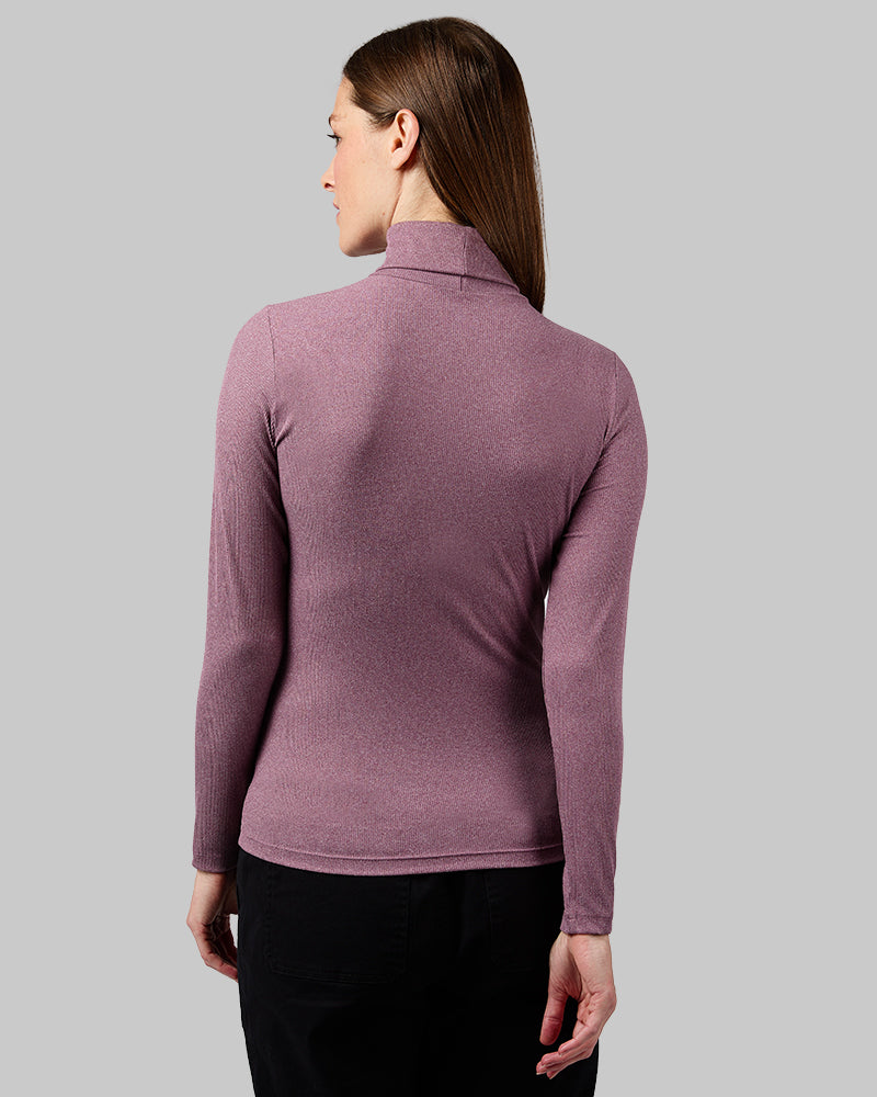 WOMEN'S SOFT RIB TURTLENECK